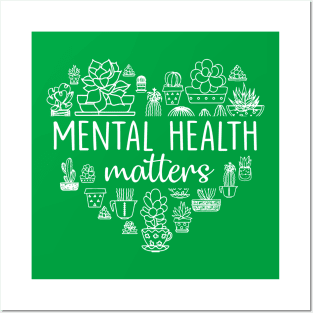 Wildflower Mental Health Matters Posters and Art